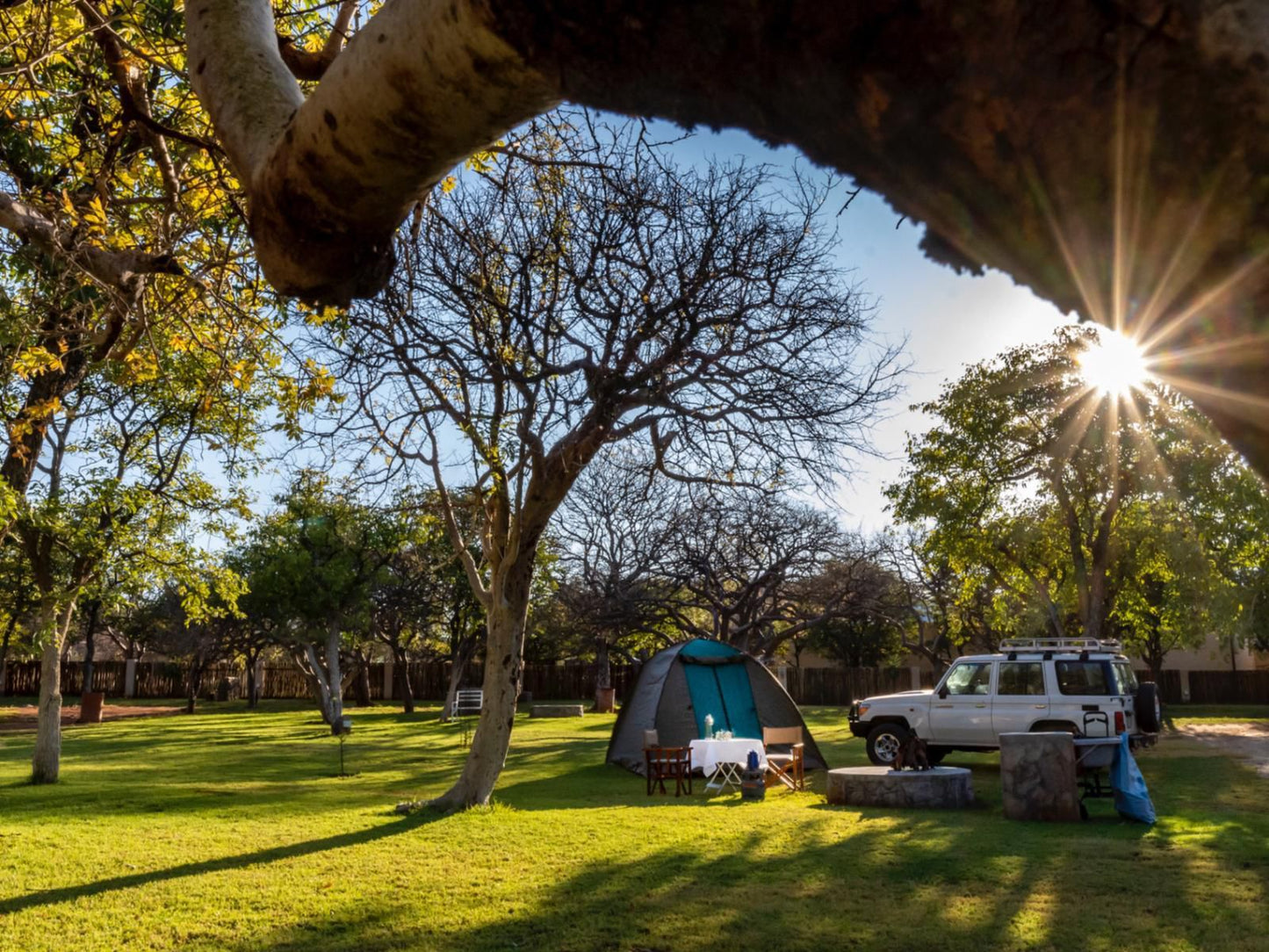 Sophienhof Lodge, Backpacker, Tent, Architecture, Framing, Nature