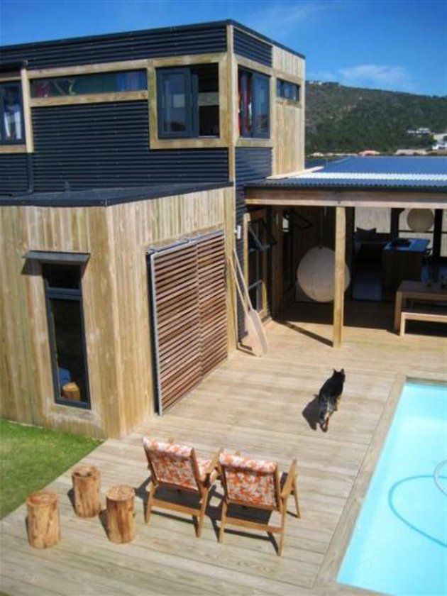 Soul Arch Solar Beach Plettenberg Bay Western Cape South Africa Complementary Colors, Cabin, Building, Architecture, Sauna, Wood, Swimming Pool