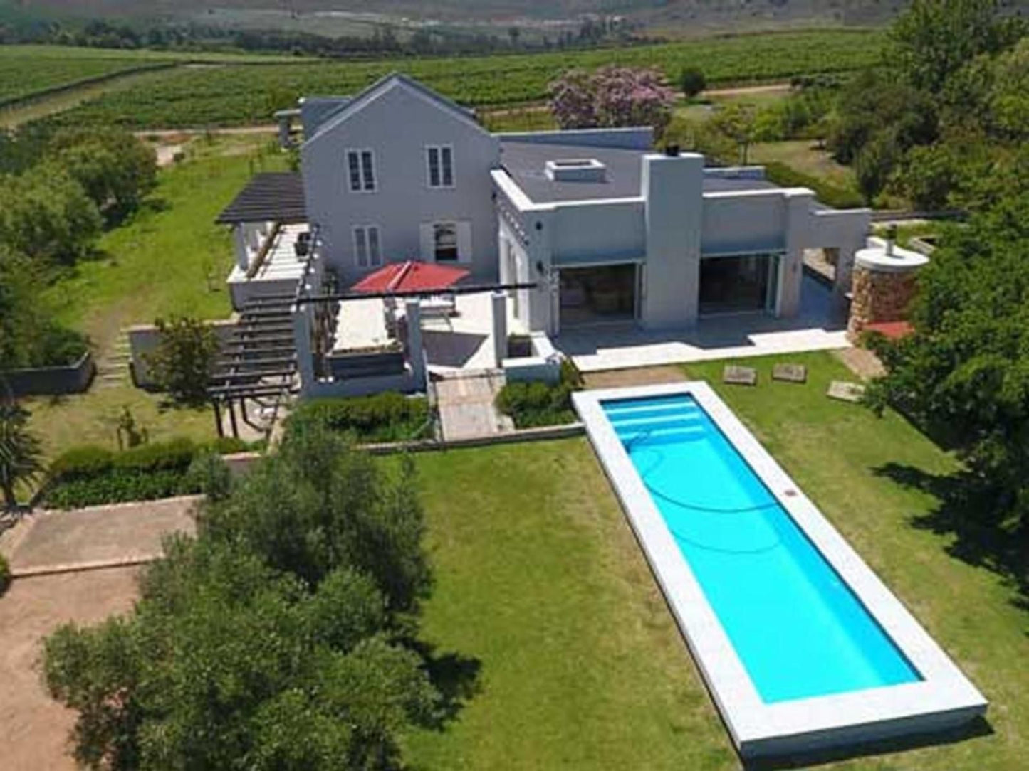 South Hill Guesthouse Bot River Western Cape South Africa House, Building, Architecture, Swimming Pool