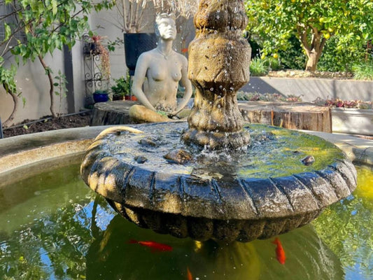 Spacious Art Deco, Fountain, Architecture, Garden, Nature, Plant, Swimming Pool