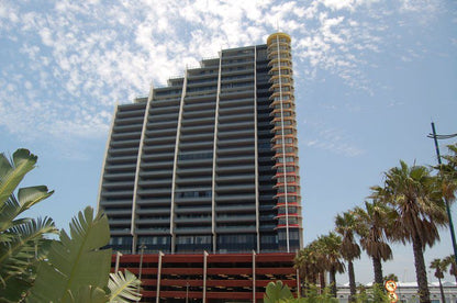 Spinnaker 201 Point Durban Kwazulu Natal South Africa Balcony, Architecture, Building, Palm Tree, Plant, Nature, Wood, Skyscraper, City