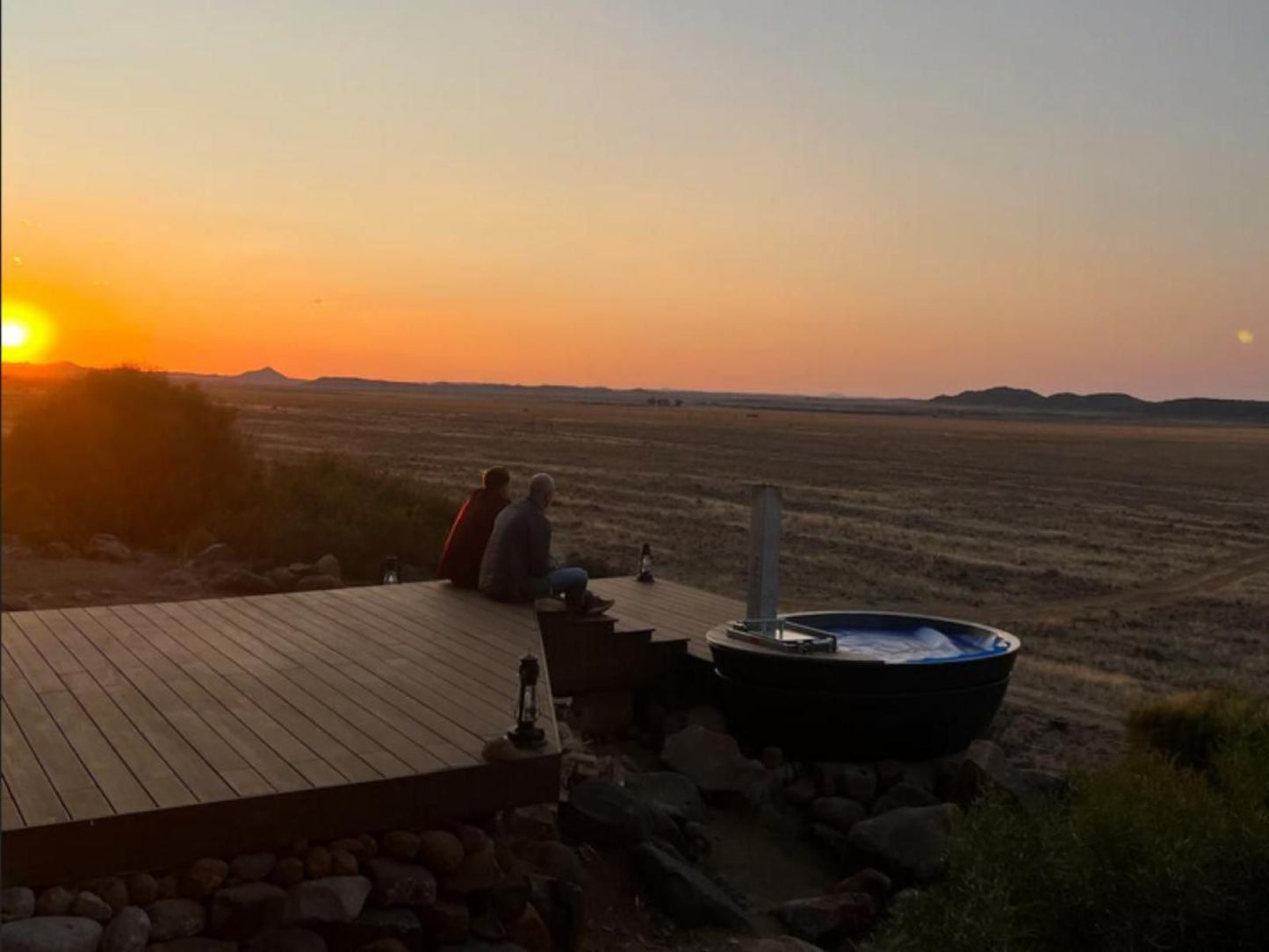 Spioenkop Eco Cabin, Boat, Vehicle, Desert, Nature, Sand, Person