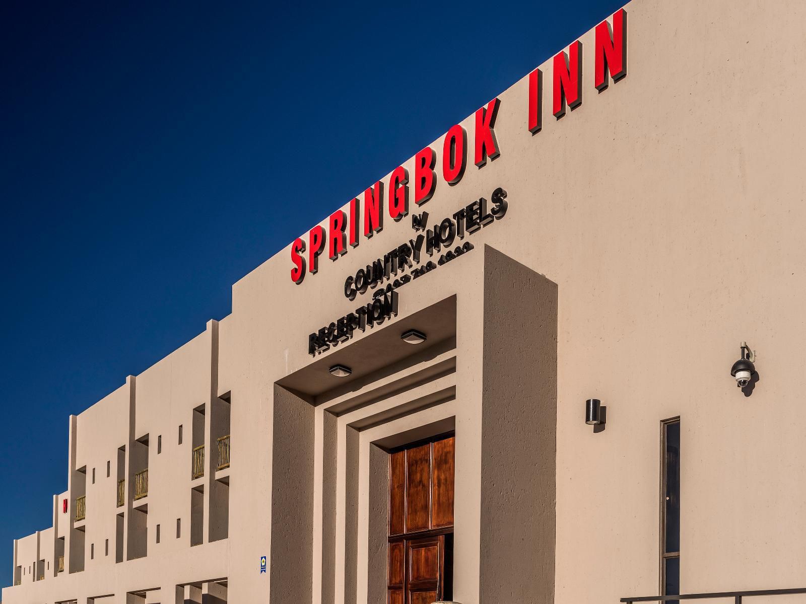 Springbok Inn By Country Hotels, Colorful, Sign