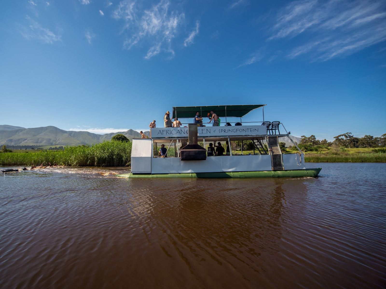 Springfontein Wine Estate, Lake, Nature, Waters, River, Vehicle