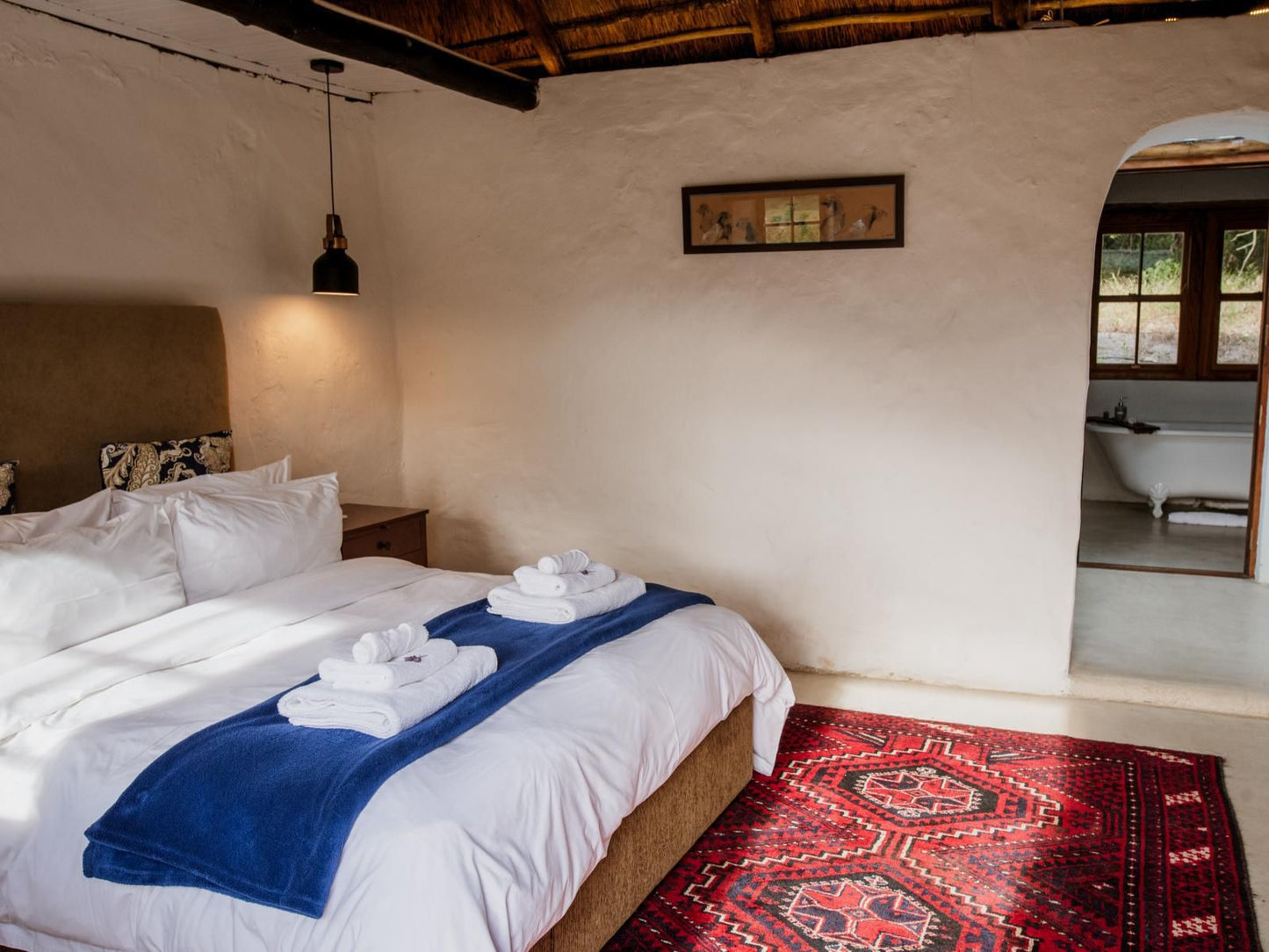 Springfontein Wine Estate, Riverside Suite 2 with pool, Bedroom