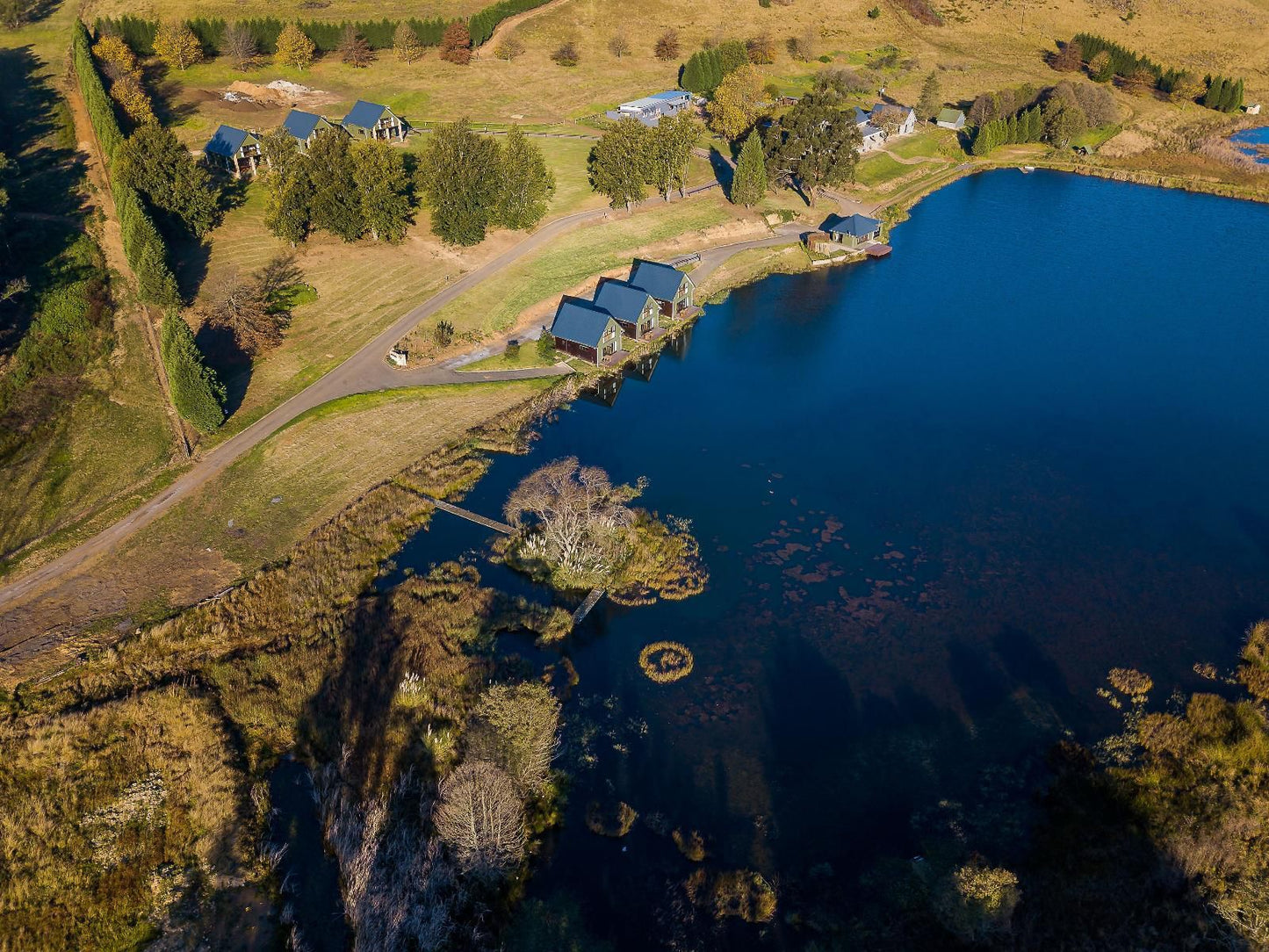 Springholm Cottages Nottingham Road Kwazulu Natal South Africa River, Nature, Waters, Aerial Photography