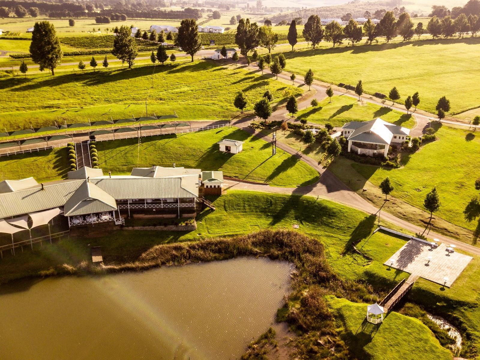 St Ives Lodge And Venue Howick Kwazulu Natal South Africa Colorful, Barn, Building, Architecture, Agriculture, Wood, Aerial Photography