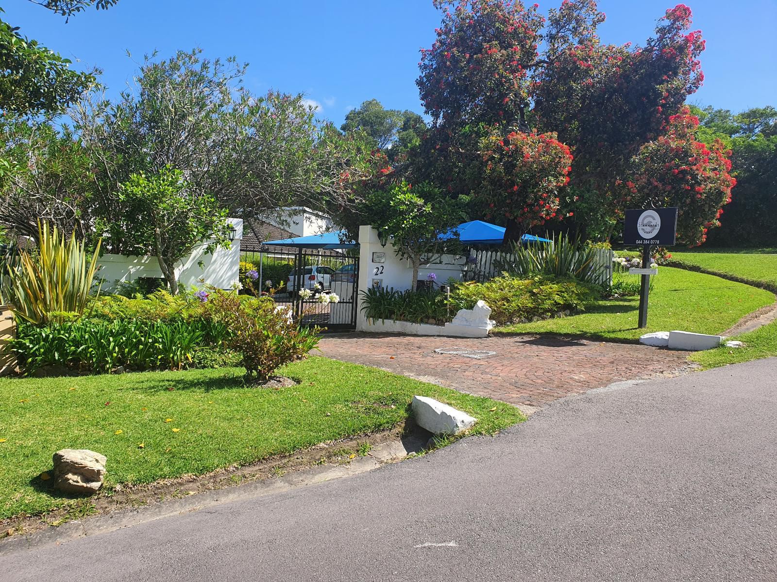 Stannards Guest Lodge Hunters Home Knysna Western Cape South Africa House, Building, Architecture, Palm Tree, Plant, Nature, Wood, Garden