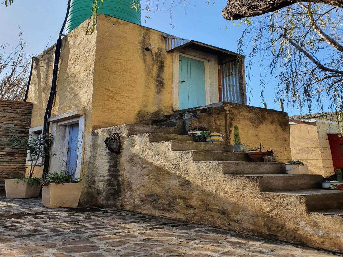 Starry Nights Guest House Nieu Bethesda Eastern Cape South Africa Complementary Colors, Building, Architecture, House, Wall