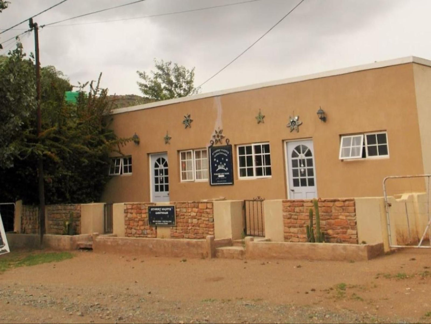 Starry Nights Guest House Nieu Bethesda Eastern Cape South Africa Sepia Tones, House, Building, Architecture, Window