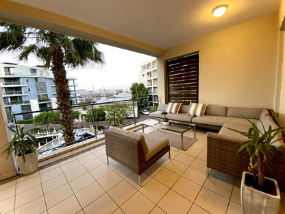 Stay In Style Vanda Waterfront Marina Gulmarn V And A Waterfront Cape Town Western Cape South Africa Balcony, Architecture, Palm Tree, Plant, Nature, Wood, Living Room
