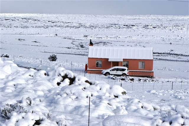 Sterboom Guest House Sutherland Northern Cape South Africa Building, Architecture, Winter Landscape, Nature, Snow, Winter
