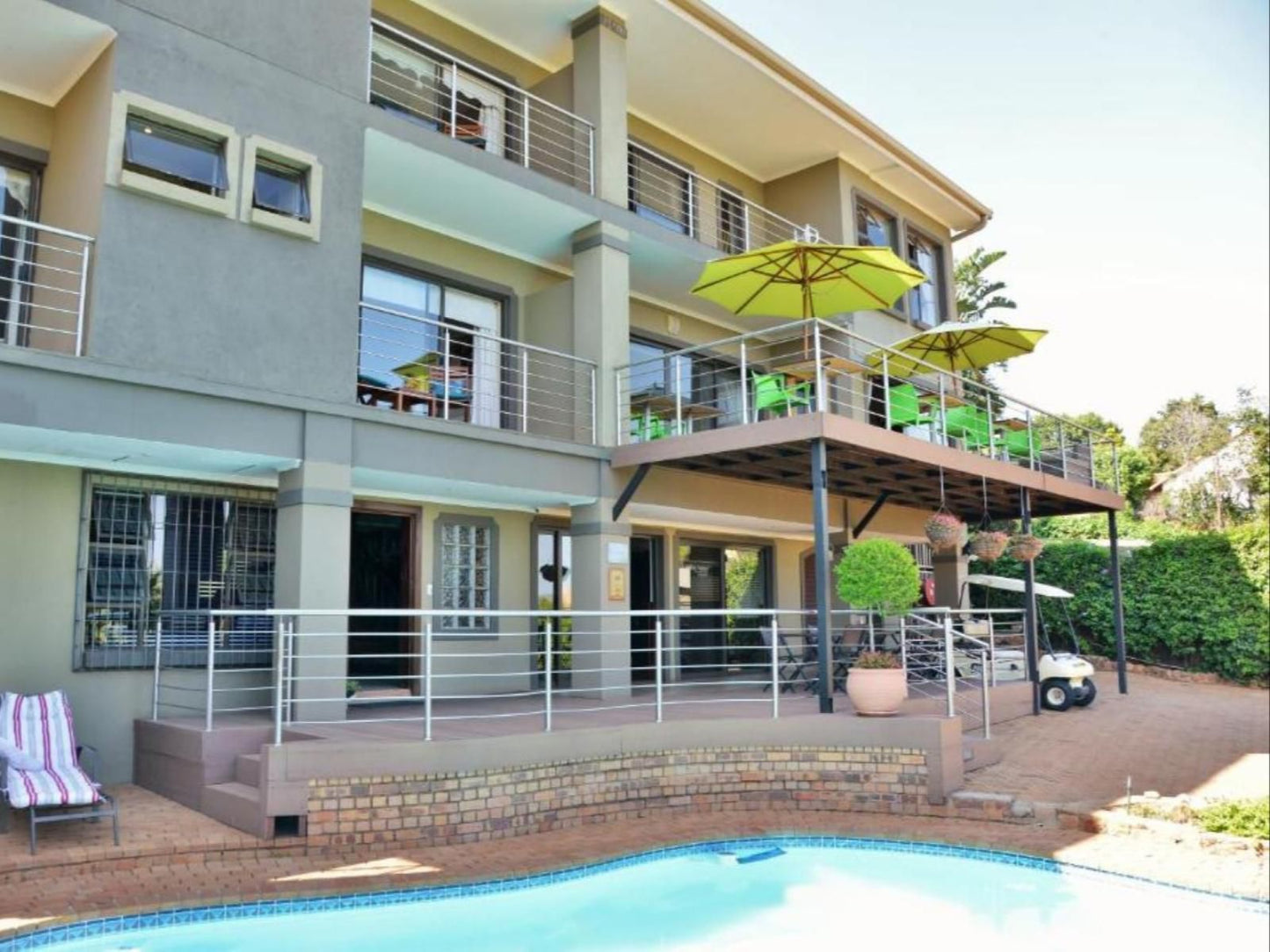 Stirling Manor Boutique Guest House Hartbeespoort North West Province South Africa Balcony, Architecture, House, Building, Palm Tree, Plant, Nature, Wood, Swimming Pool