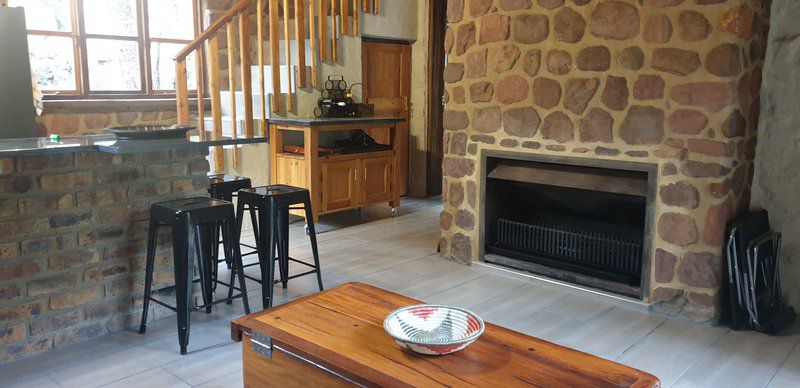 Stone Cottage On Exclusive Bush Farm Cultural Heartland Mpumalanga South Africa Fireplace