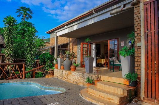 Style Guest House Thohoyandou Limpopo Province South Africa Complementary Colors, House, Building, Architecture, Palm Tree, Plant, Nature, Wood, Garden, Swimming Pool