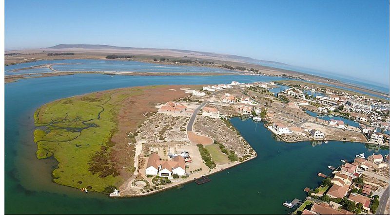 Sunbird Admiral Island House Port Owen Velddrif Western Cape South Africa Complementary Colors, Aerial Photography, Nature