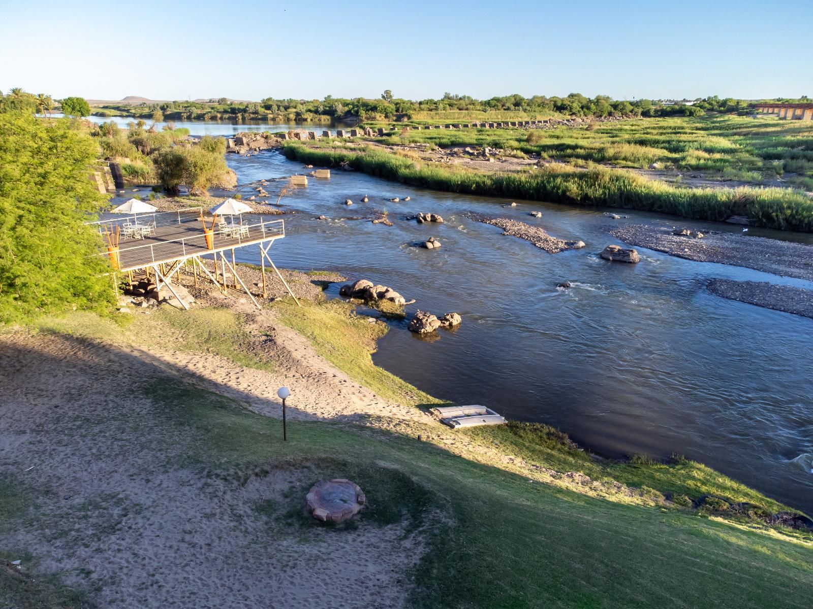 Sun River Kalahari Lodge Upington Northern Cape South Africa Bridge, Architecture, River, Nature, Waters