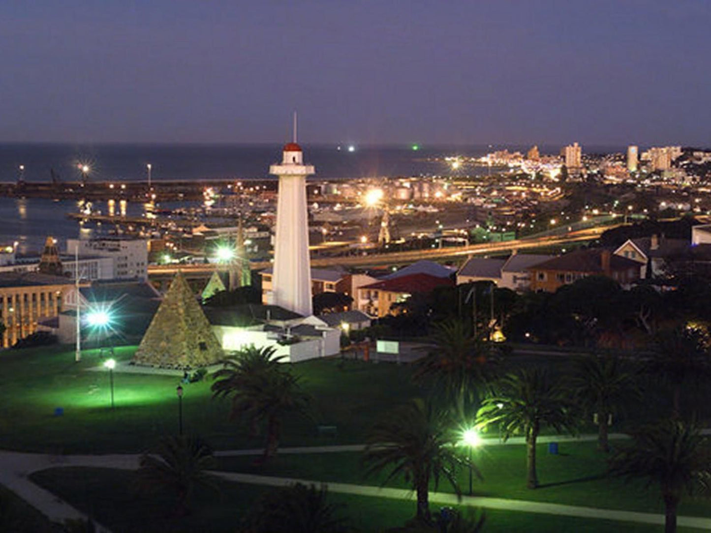 Sunset Events And Accommodation Summerstrand Port Elizabeth Eastern Cape South Africa Palm Tree, Plant, Nature, Wood, Tower, Building, Architecture