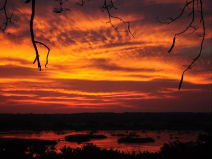 Sunset Lodge, Silhouette, Sky, Nature, Sunset