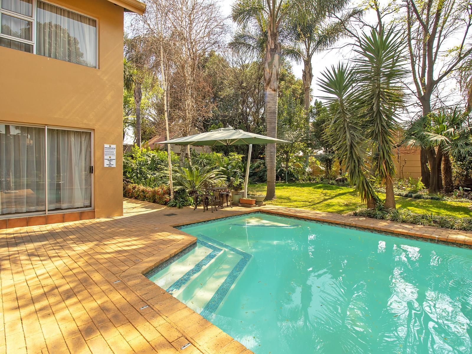 Sunward Park Guesthouse And Conference Centre Boksburg Johannesburg Gauteng South Africa Complementary Colors, House, Building, Architecture, Palm Tree, Plant, Nature, Wood, Garden, Swimming Pool