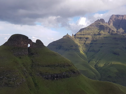 Swallowfield Rondavels Cathkin Park Kwazulu Natal South Africa Mountain, Nature, Highland