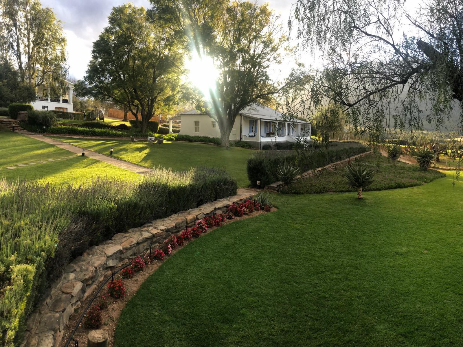 Swartberg Country Manor Oudtshoorn Western Cape South Africa House, Building, Architecture, Pavilion, Plant, Nature, Tree, Wood, Garden