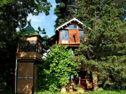 Sycamore Avenue Treehouses Mooi River Kwazulu Natal South Africa Building, Architecture, Cabin, Tree, Plant, Nature, Wood