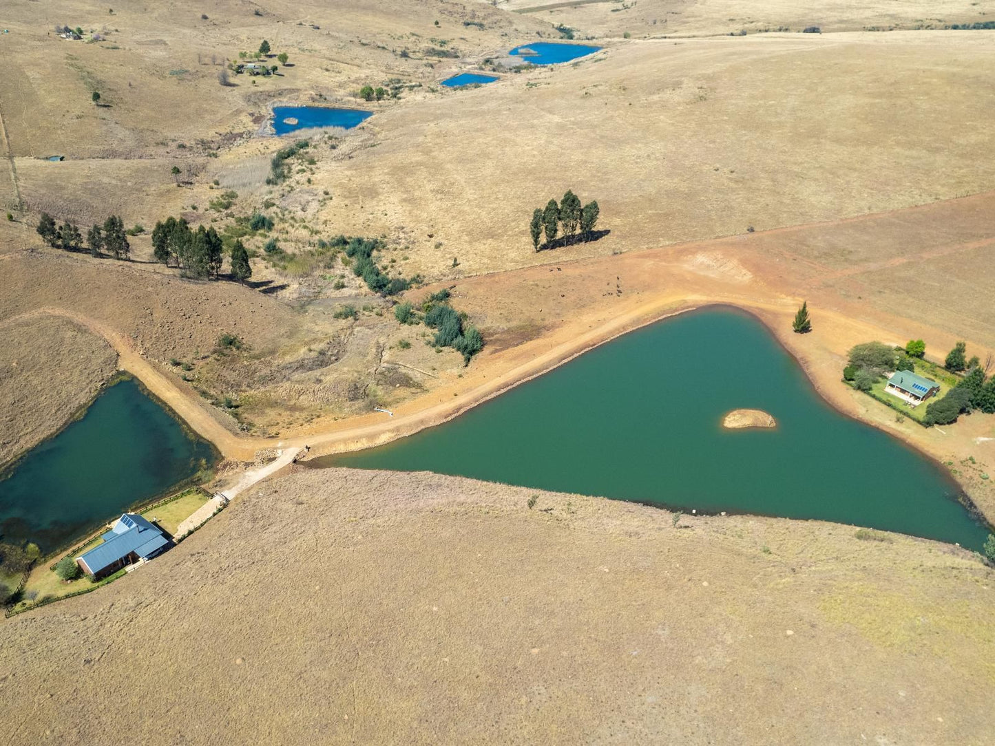 Talbot Trout Farm Machadodorp Mpumalanga South Africa Aerial Photography