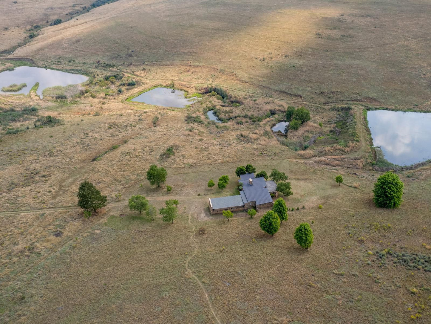 Talbot Trout Farm Machadodorp Mpumalanga South Africa Aerial Photography, Lowland, Nature