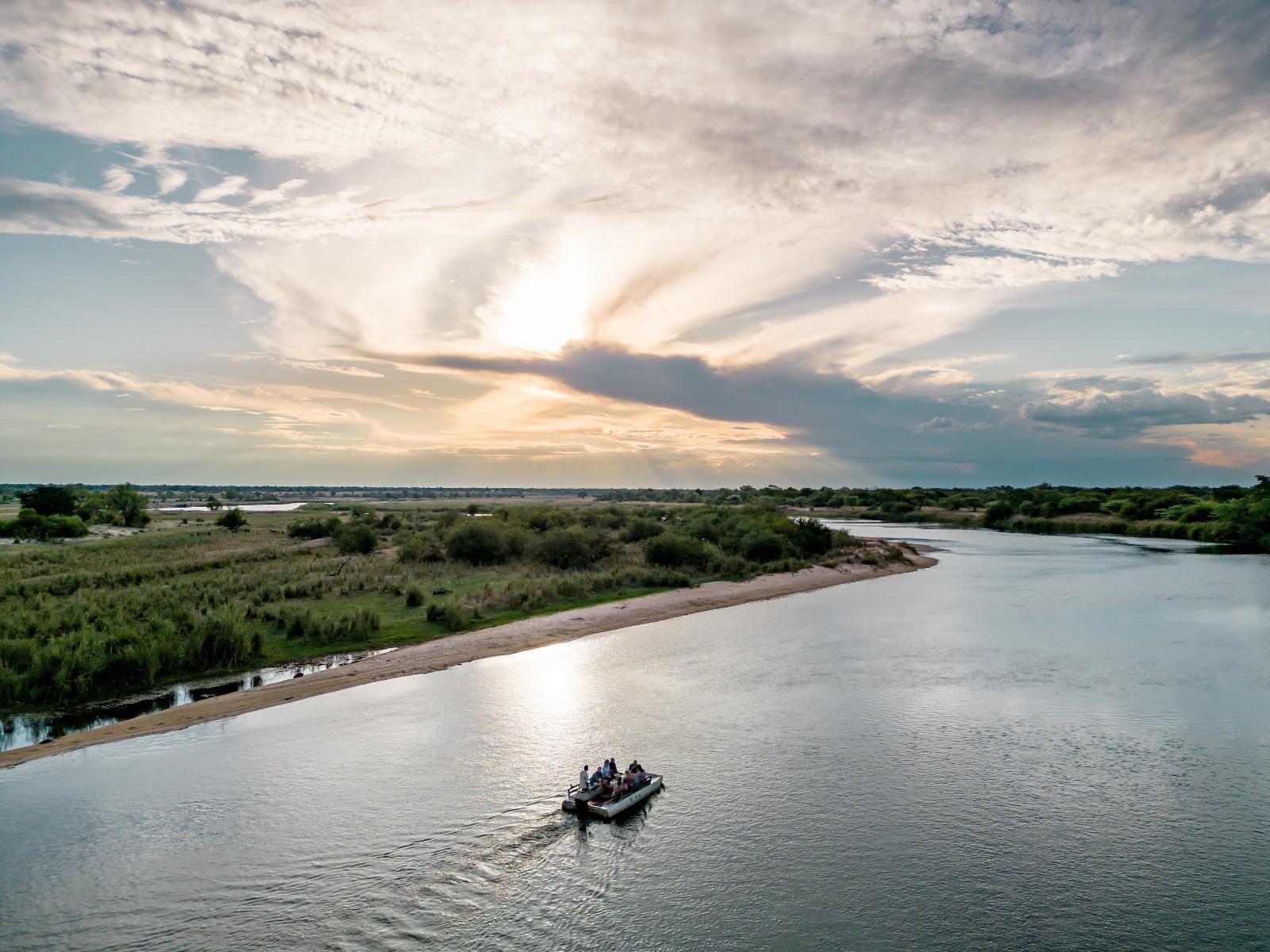 Taranga Safari Lodge, Boat, Vehicle, River, Nature, Waters, Sky