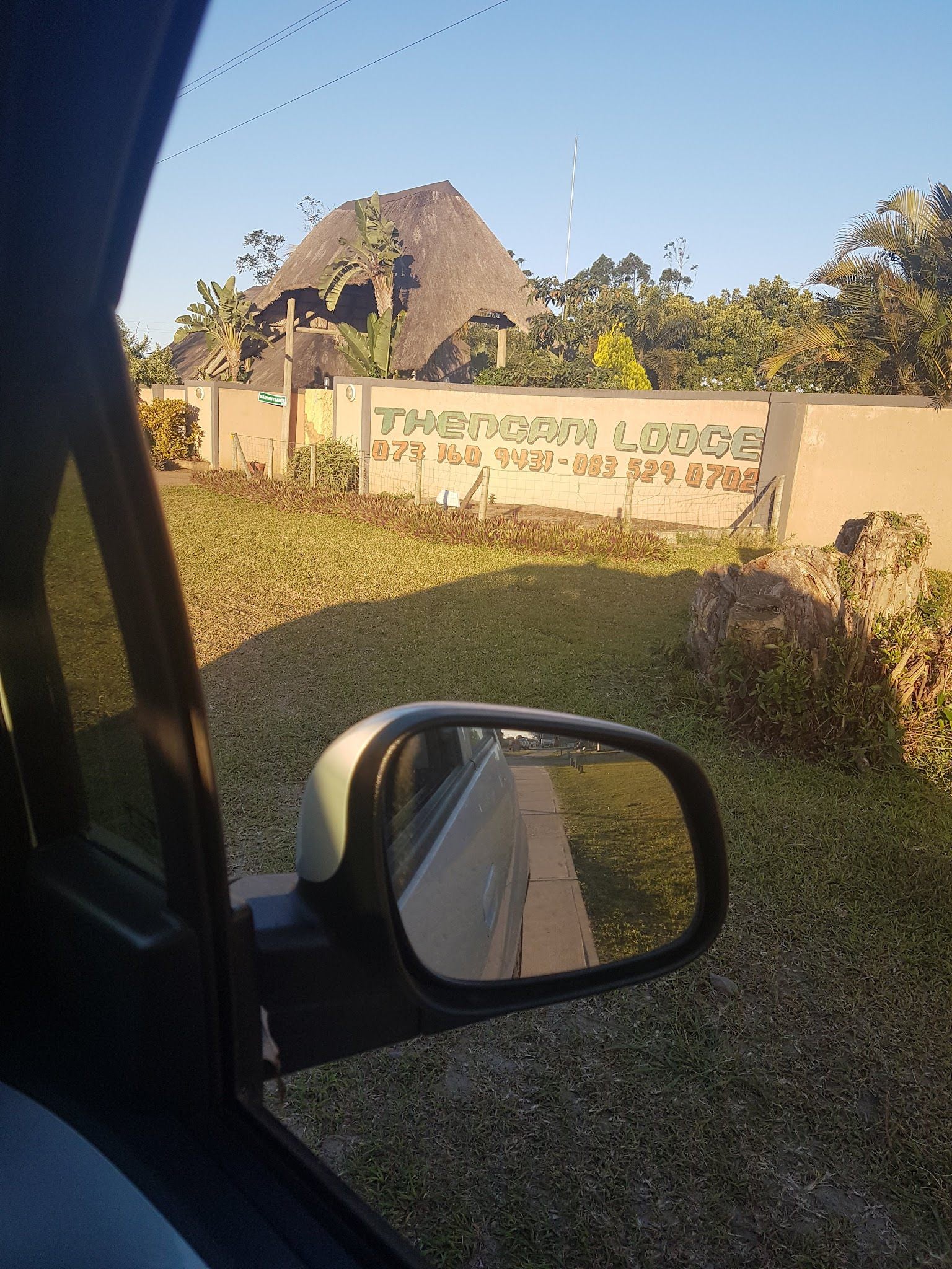 Thengani Lodge Emanguzi Kwazulu Natal South Africa Complementary Colors, Palm Tree, Plant, Nature, Wood, Sign, Text