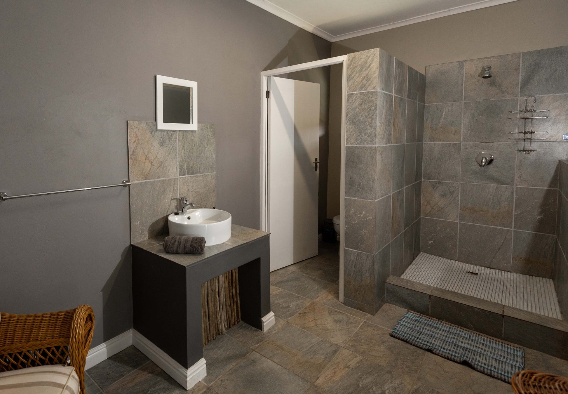 Tenikwa Family Suites The Crags Western Cape South Africa Sepia Tones, Bathroom