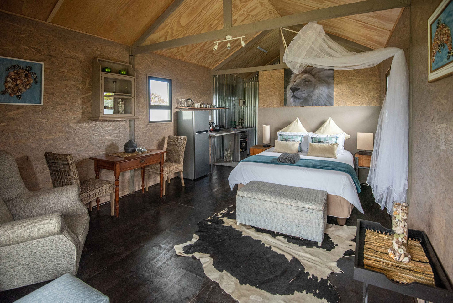 Tenikwa Lion Cabins The Crags Western Cape South Africa Bedroom