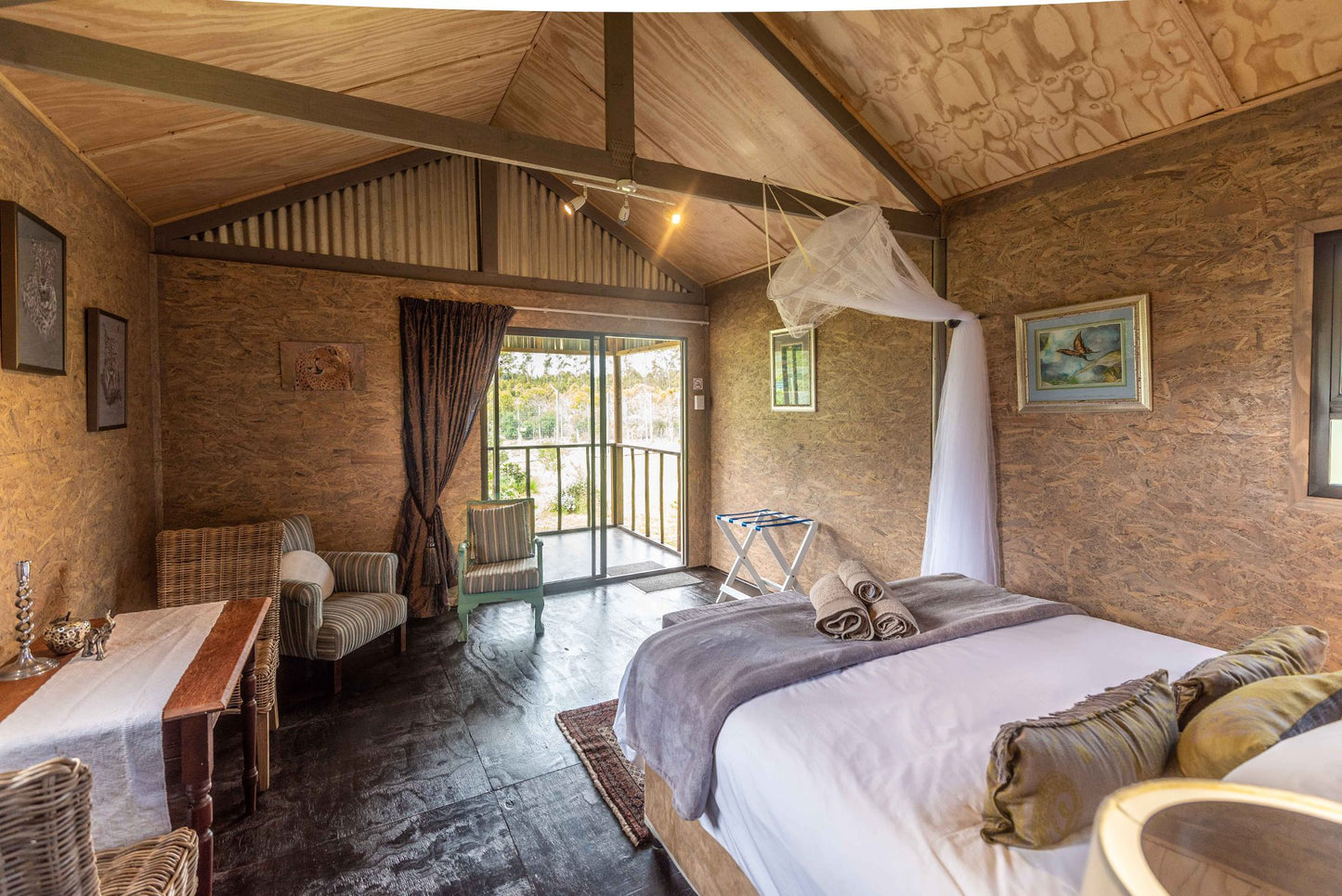 Tenikwa Lion Cabins The Crags Western Cape South Africa Bedroom