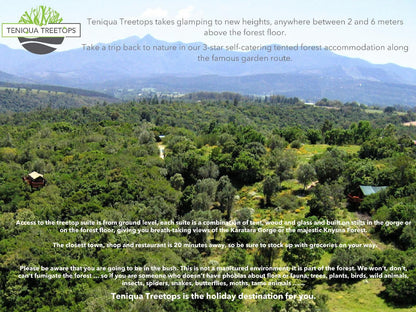 Teniqua Treetops Karatara Knysna Western Cape South Africa Text