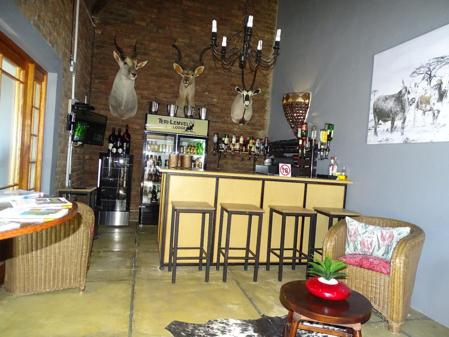 Ter Lemveli Lodge Beaufort West Western Cape South Africa Restaurant, Bar