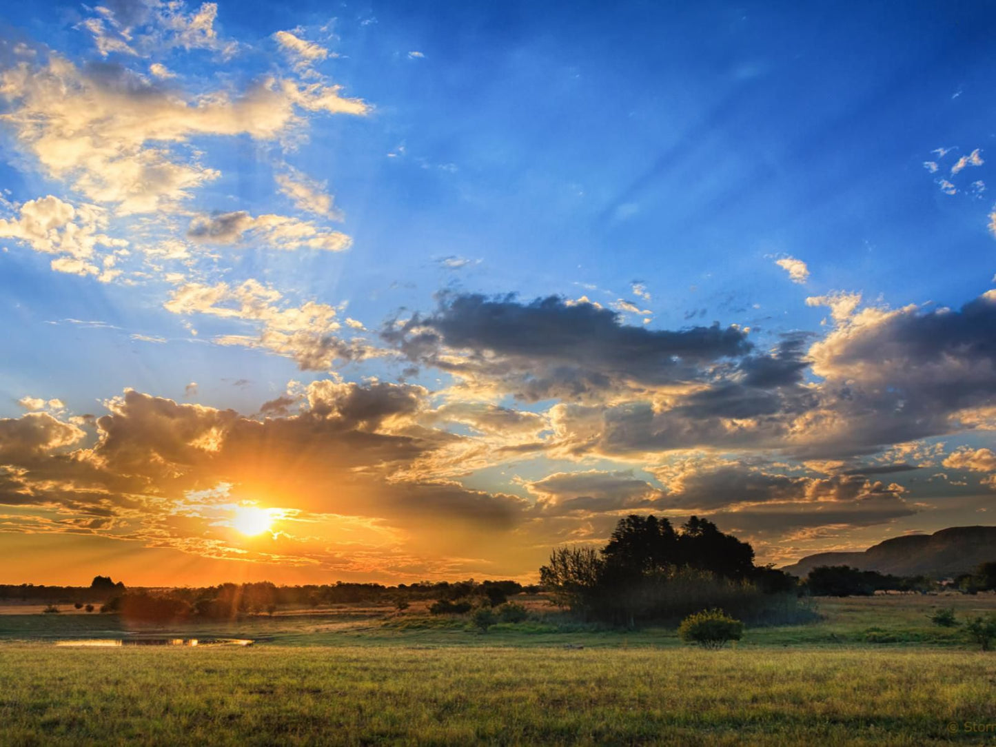 Thaba Manzi Ranch Magaliesburg Gauteng South Africa Complementary Colors, Sky, Nature, Lowland, Sunset