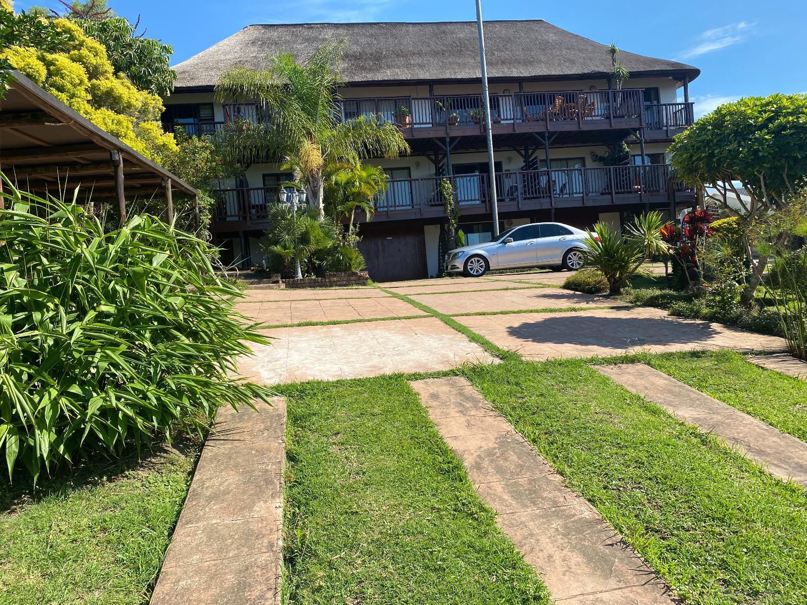 The Thatch Guest House Bonza Bay East London Eastern Cape South Africa Building, Architecture, House, Palm Tree, Plant, Nature, Wood