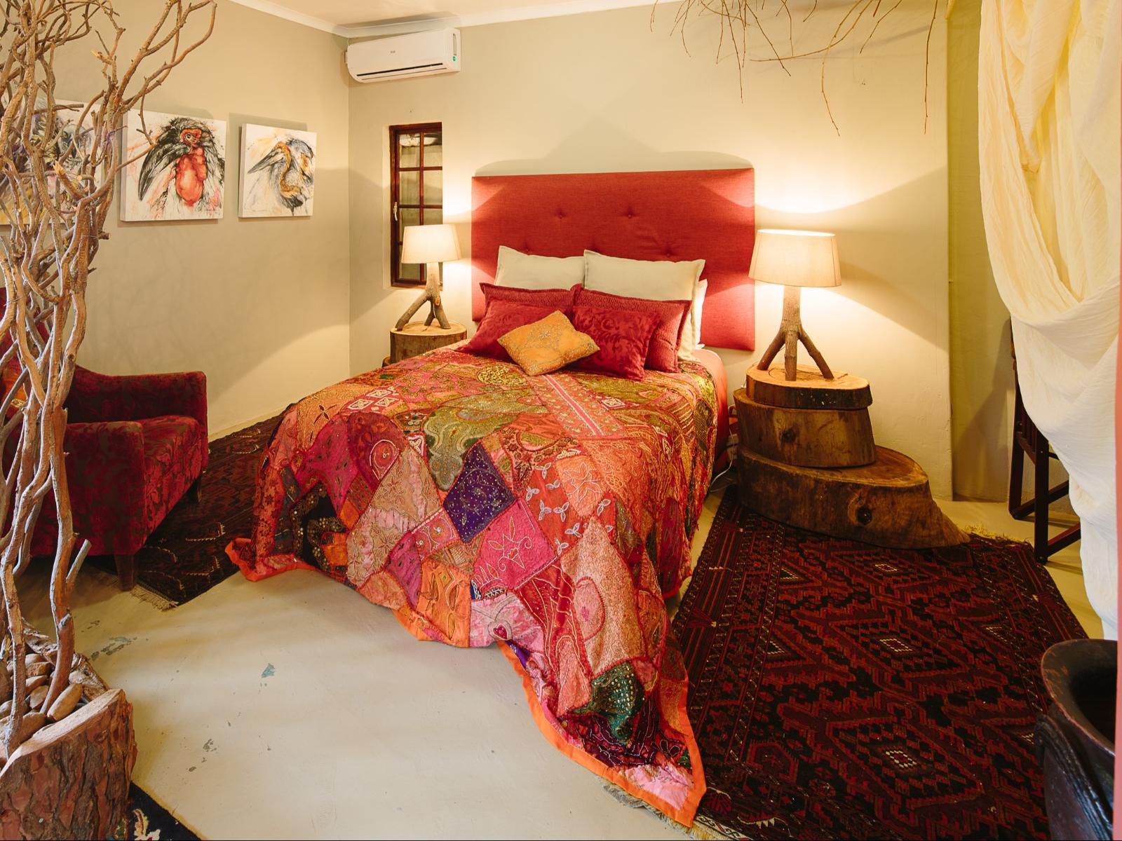 The Art Guesthouse Schoemansville Hartbeespoort North West Province South Africa Colorful, Bedroom