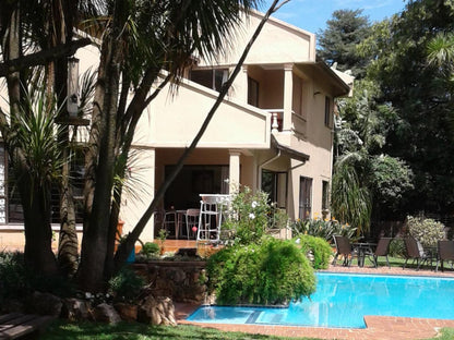 The Bedford View Guest House Bedfordview Johannesburg Gauteng South Africa House, Building, Architecture, Palm Tree, Plant, Nature, Wood, Garden, Swimming Pool