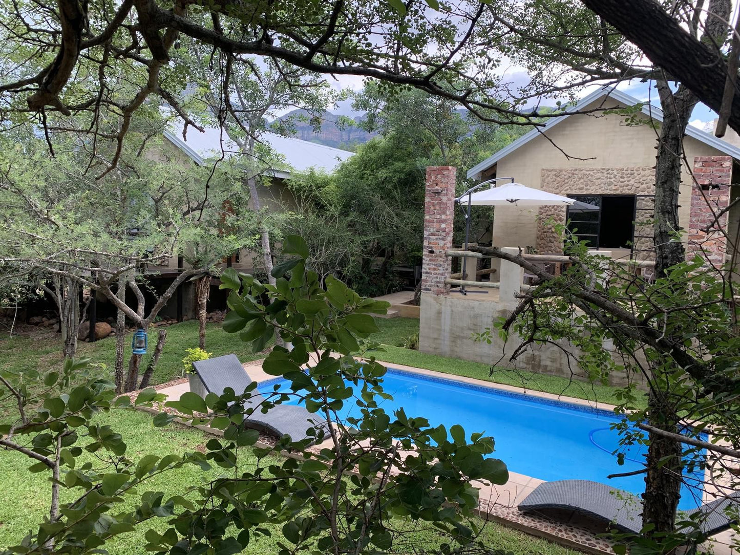 The Blyde House Blyde River Canyon Mpumalanga South Africa Garden, Nature, Plant, Swimming Pool