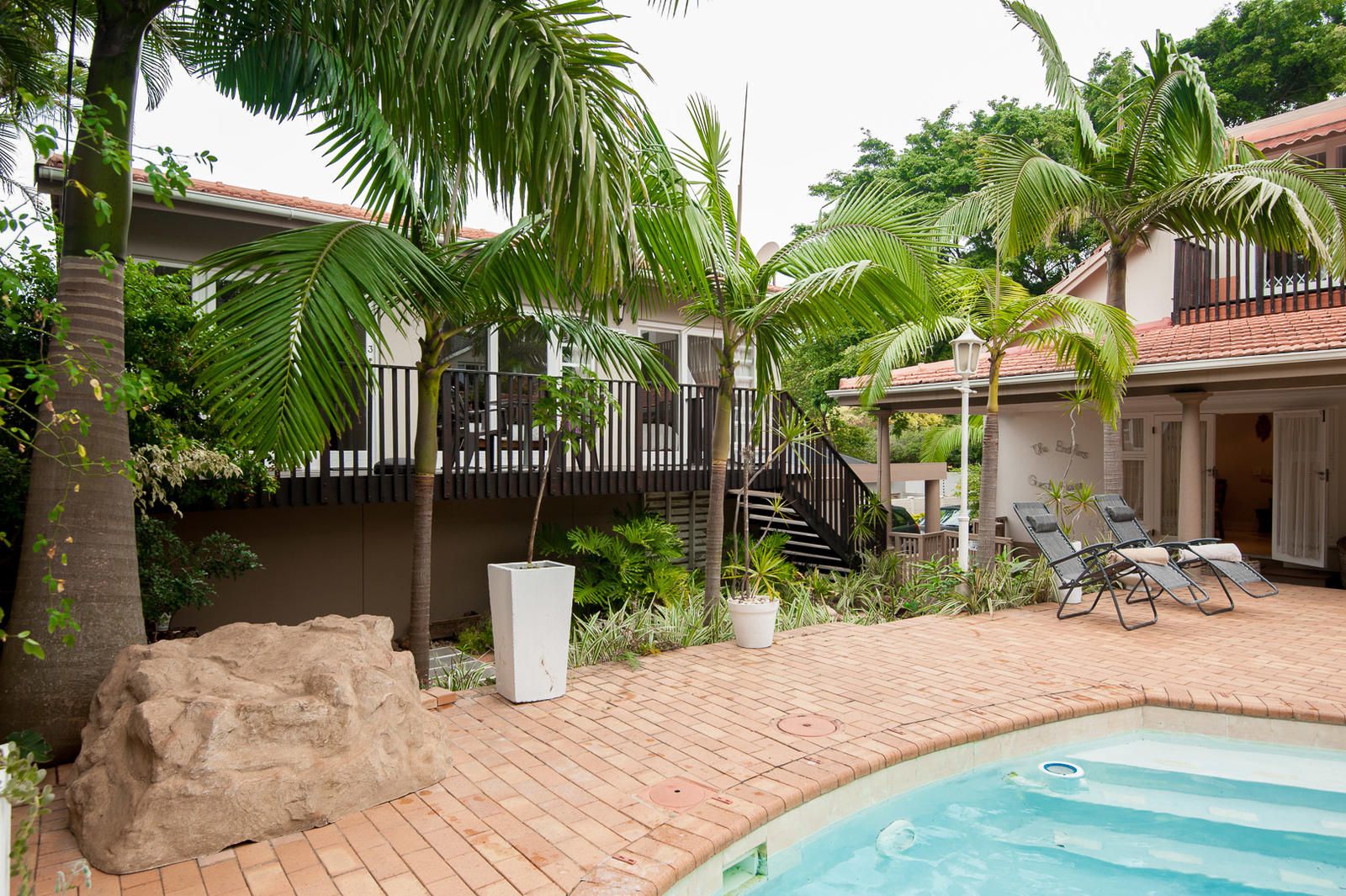 The Brother S Guest House Durban North Durban Kwazulu Natal South Africa House, Building, Architecture, Palm Tree, Plant, Nature, Wood, Swimming Pool