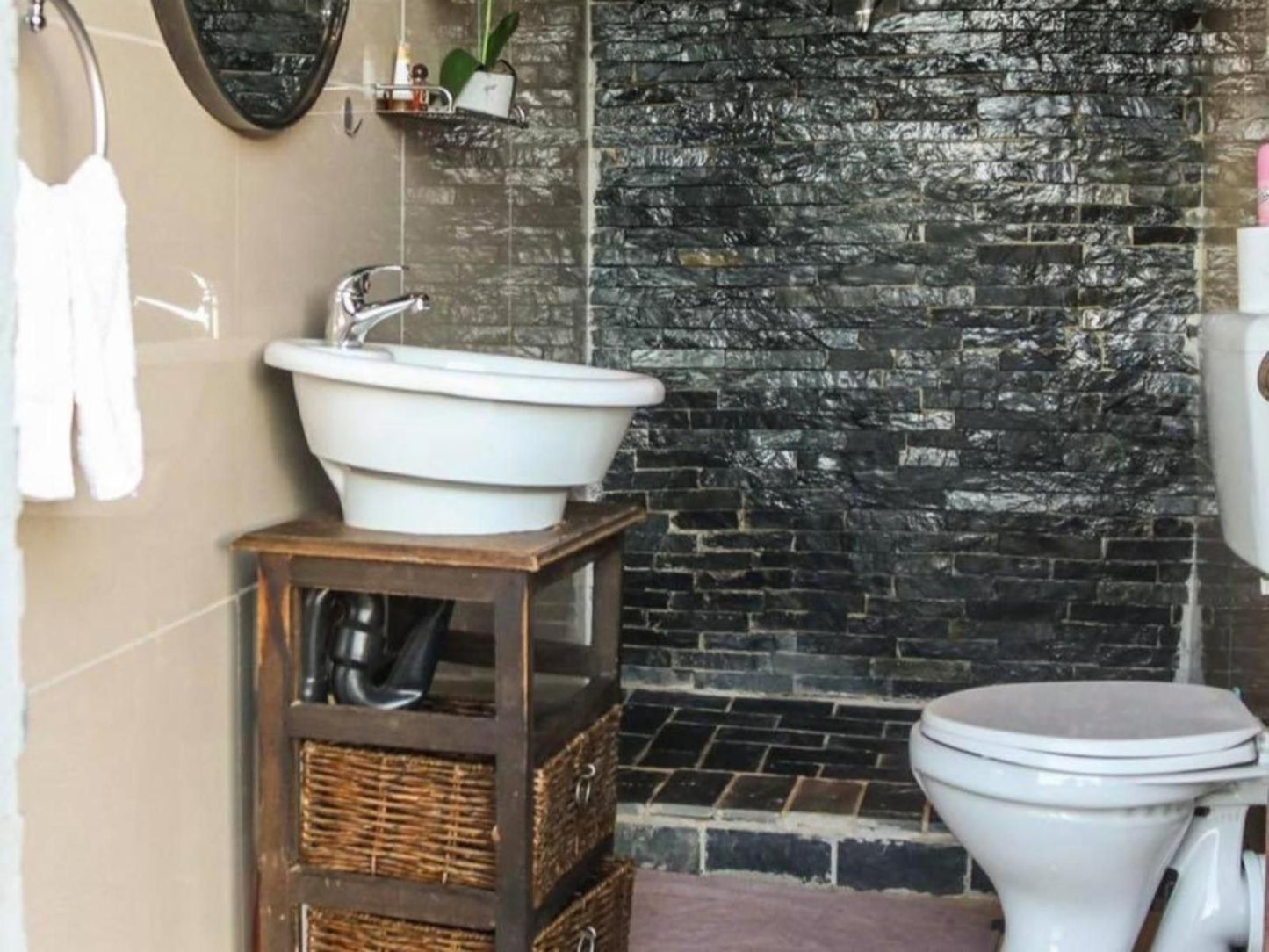 The Bubble Valley Clarens Clarens Free State South Africa Bathroom, Brick Texture, Texture