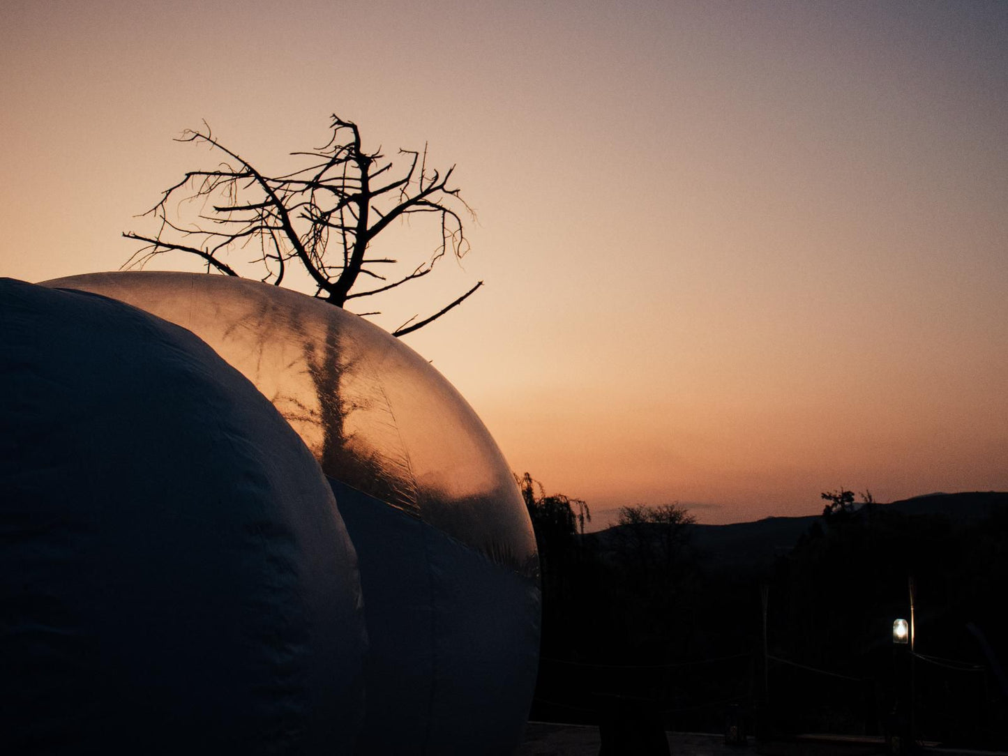 The Bubble Valley Clarens Clarens Free State South Africa Hot Air Balloon, Vehicle, Silhouette, Sky, Nature, Sunset