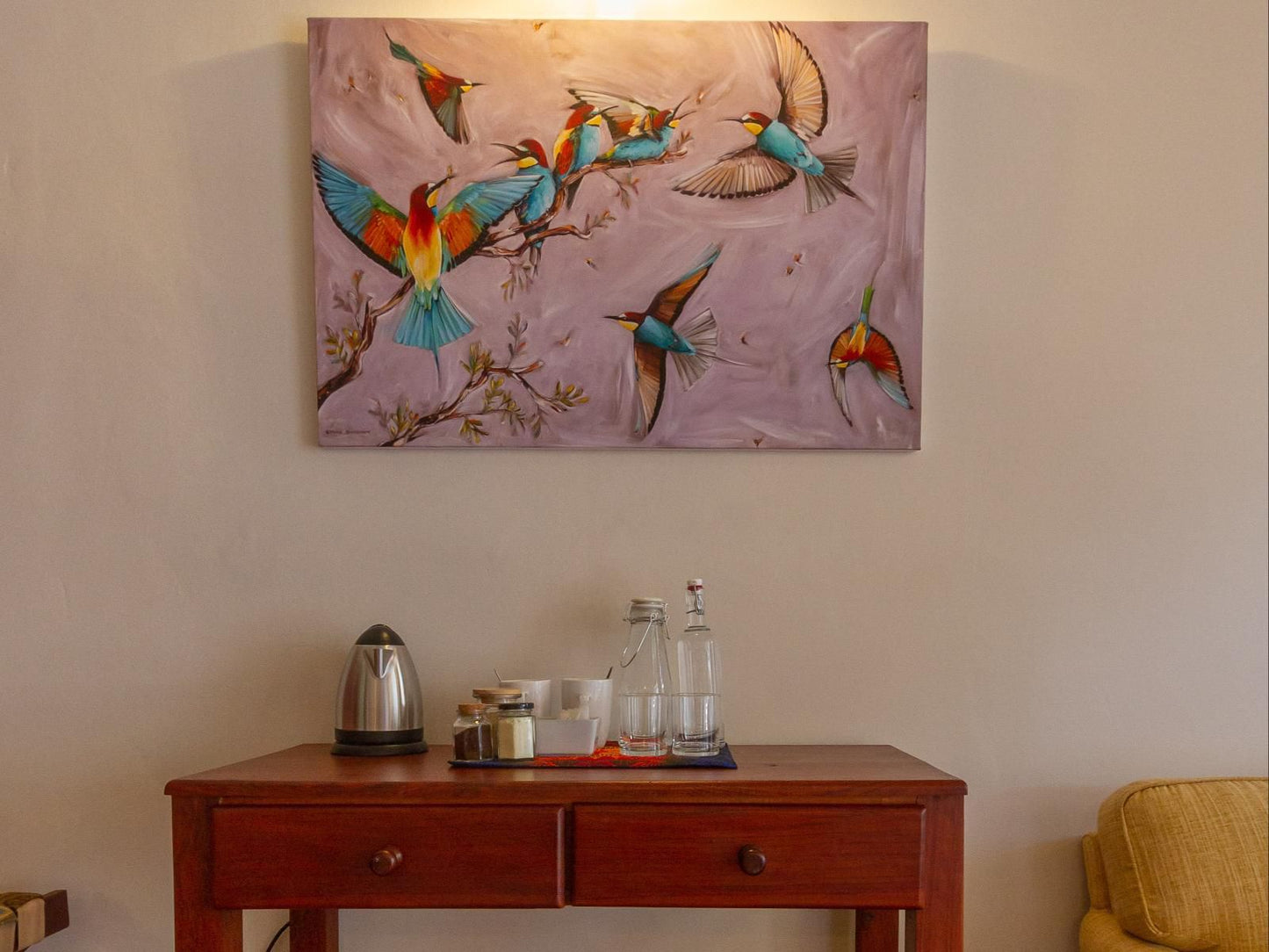 The Courtney Lodge, King Room 1 - Disability Friendly, Bird, Animal, Painting, Art