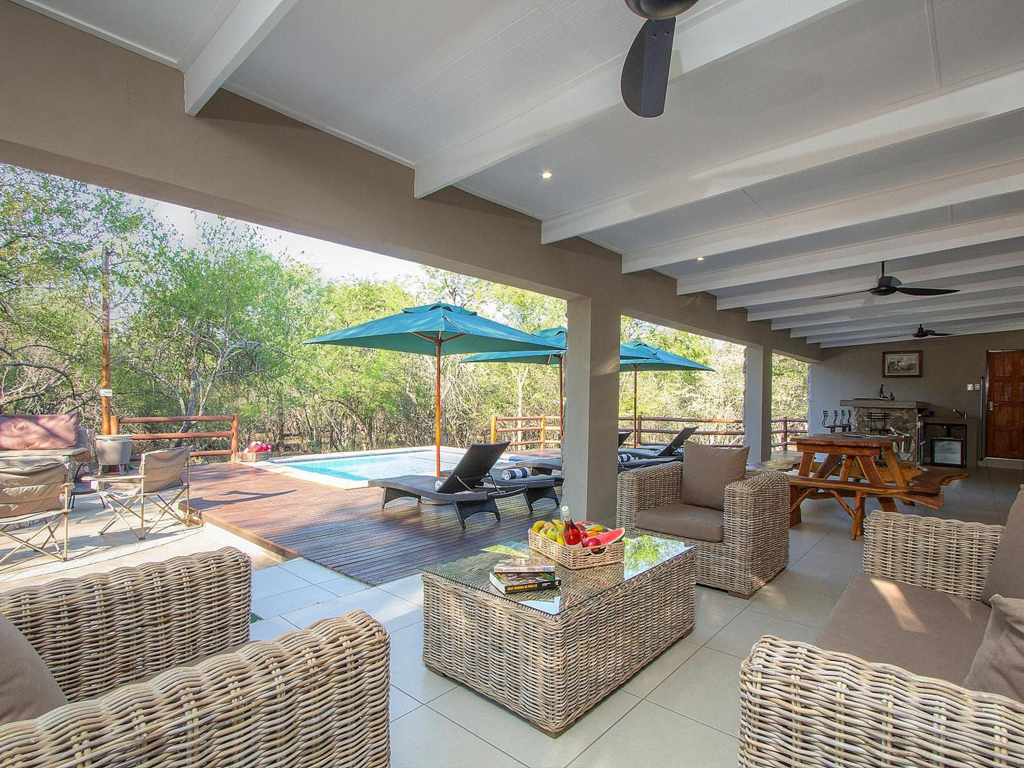 The Den At Kruger 3479 Marloth Park Mpumalanga South Africa Living Room