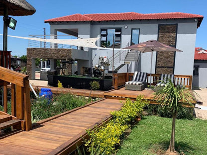 The Farm Boutique Guest House Levubu Limpopo Province South Africa Complementary Colors, Balcony, Architecture, House, Building, Palm Tree, Plant, Nature, Wood, Swimming Pool