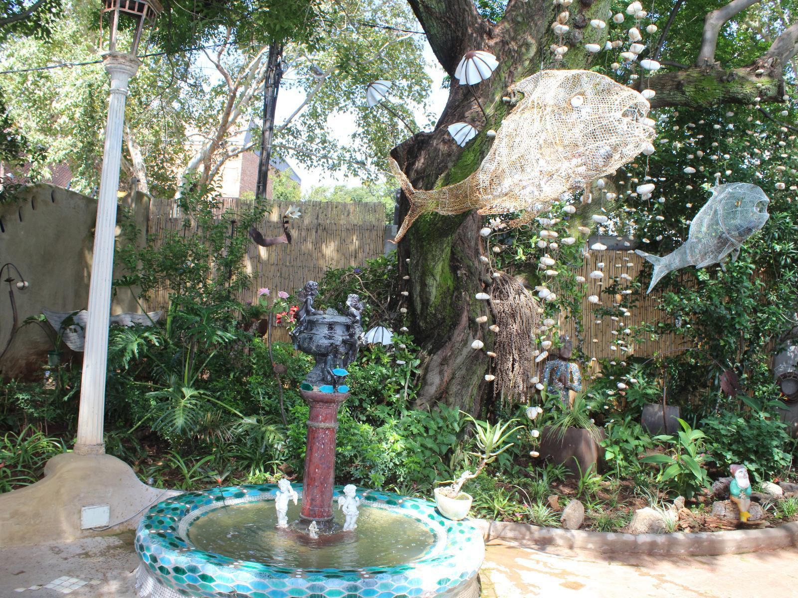 The Flying Angel, Fountain, Architecture, Garden, Nature, Plant