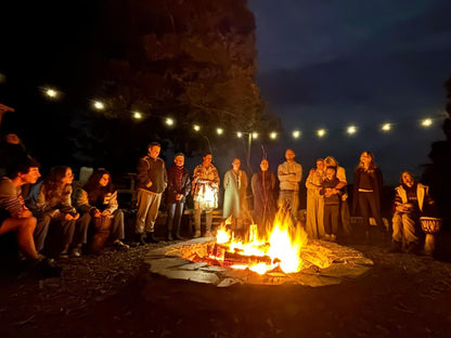 The Gaia Sanctuary, Colorful, Fire, Nature, Group, Person