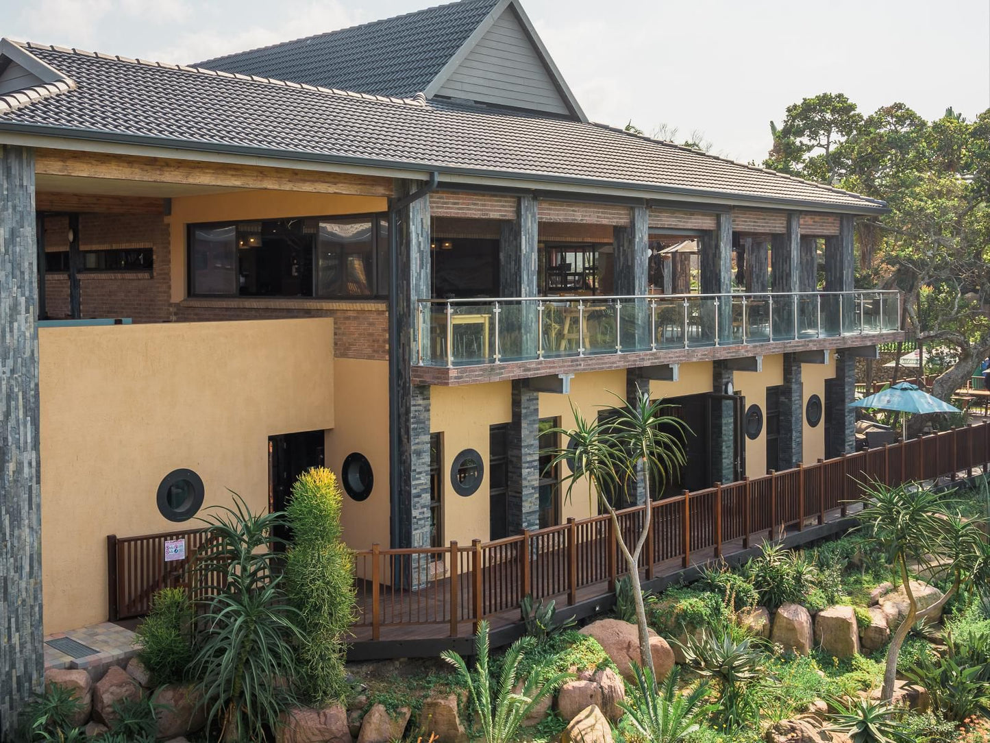 The Lazy Moose Restaurant And Lodge Palmcliffe Kwazulu Natal South Africa House, Building, Architecture, Palm Tree, Plant, Nature, Wood